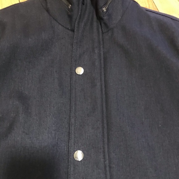 Like new Men’s Guess winter Coat Navy Blue Size XS - Picture 3 of 8